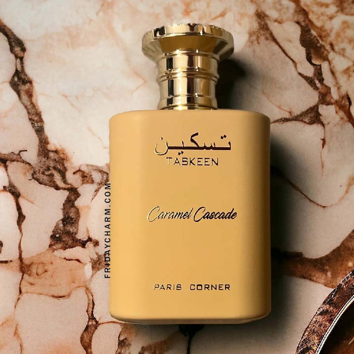 Paris Corner Taskeen Caramel Cascade Eau De Parfum For Women
