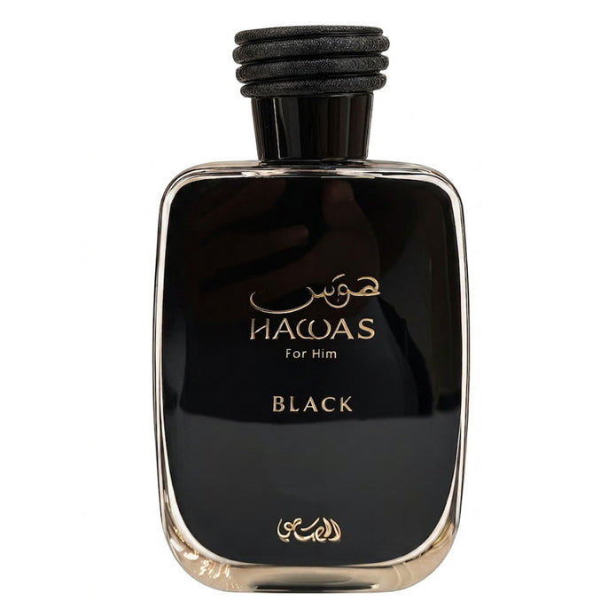 Rasasi Hawas Black Eau De Parfum For Men (2024 New Release)
