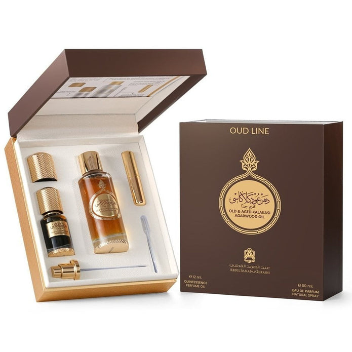 Abdul Samad Al Qurashi Very old Kalakasi Oud Oil 12ml + Spray 50ml