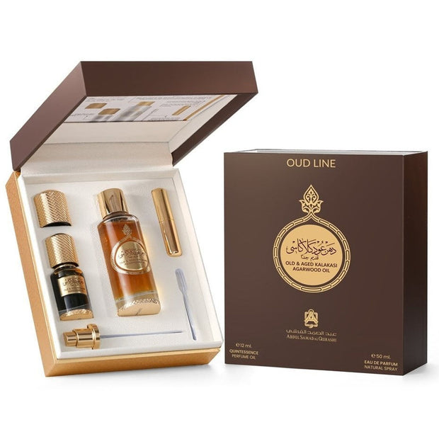 Abdul Samad Al Qurashi Very old Kalakasi Oud Oil 12ml + Spray 50ml
