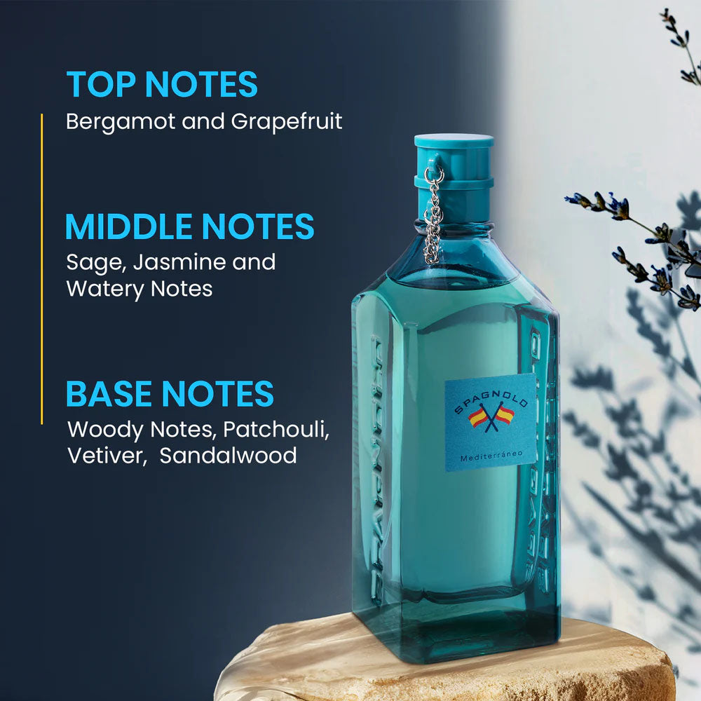 Spagnolo Mediterraneo Eau De Toilette For Men