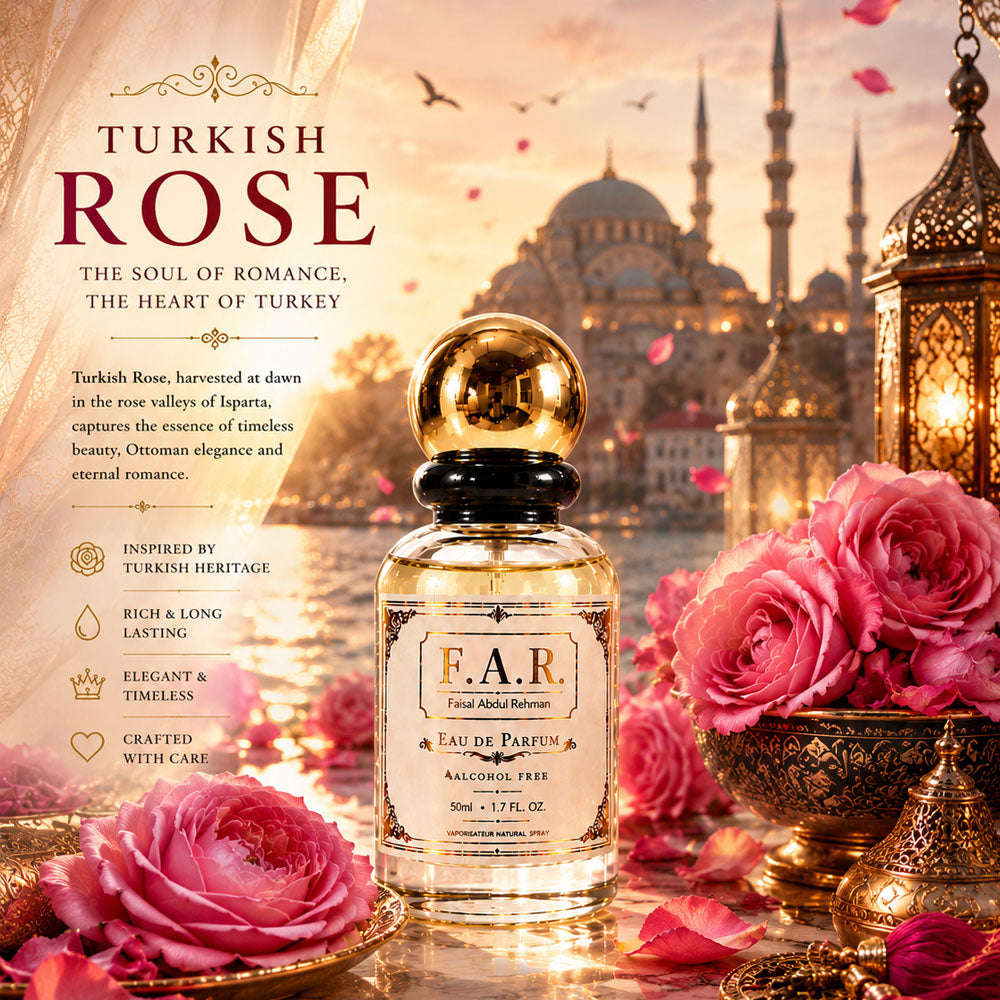 Faisal Abdul Rehman Turkish Rose Eau De Parfum For Unisex